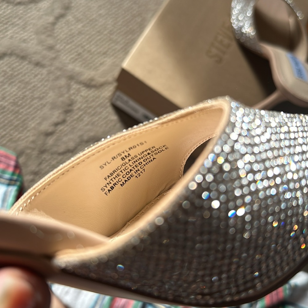 Steve Madden Rhinestone Heels - Picture 6 of 7